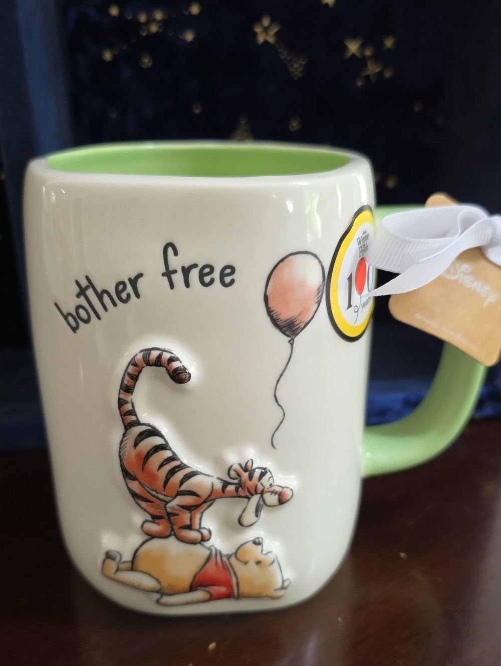 Disney x Rae Dunn Tigger & Pooh "bother free" Mug
